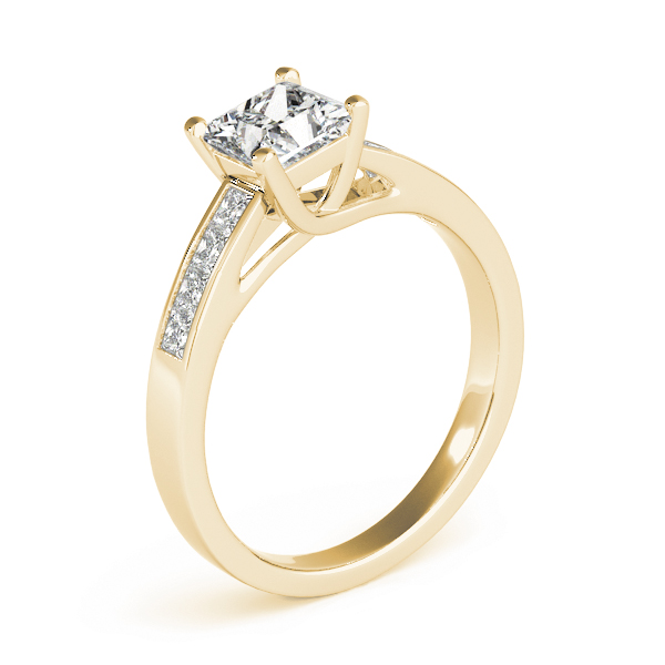 The Francesca Trellis Engagement Ring, upright view