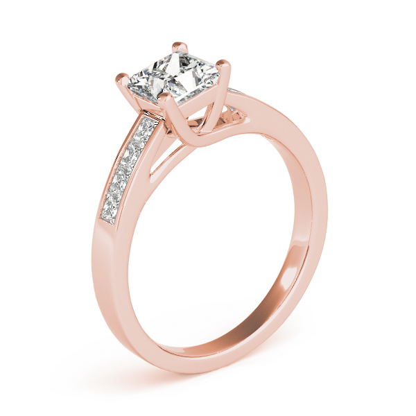 The Francesca Trellis Engagement Ring, upright view
