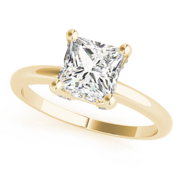 The Maeve Solitaire Engagement Ring, front view