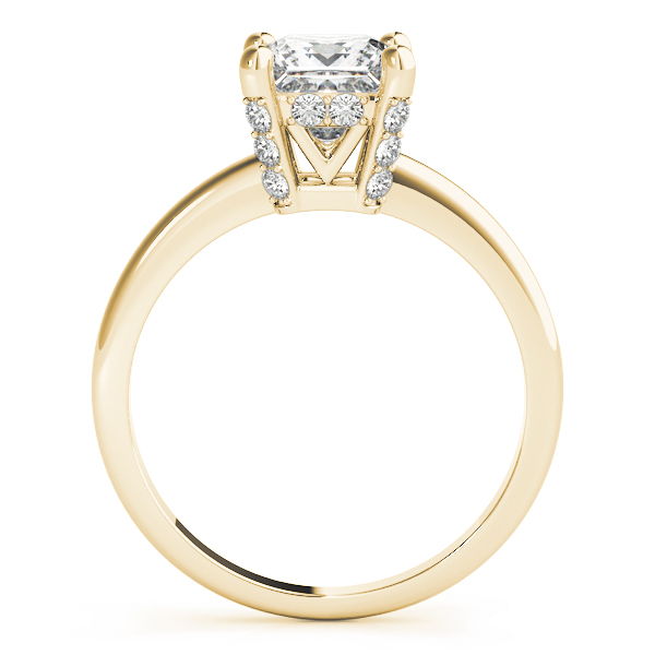 The Maeve Solitaire Engagement Ring, side view