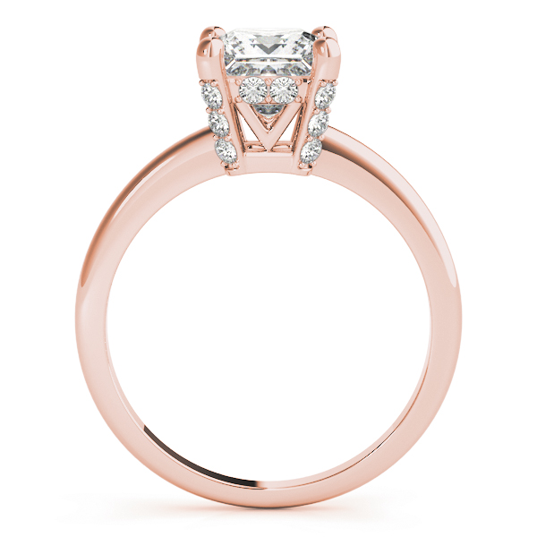 The Maeve Solitaire Engagement Ring, side view