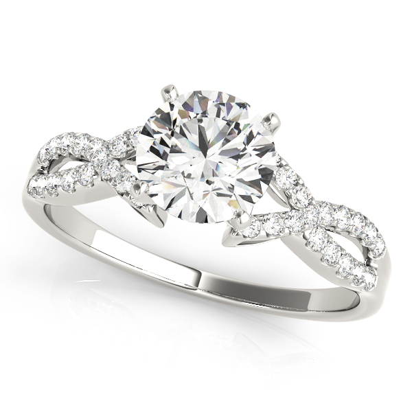Split Shank Engagement Ring