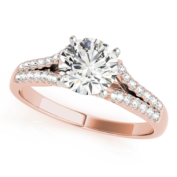 Split Shank Engagement Ring