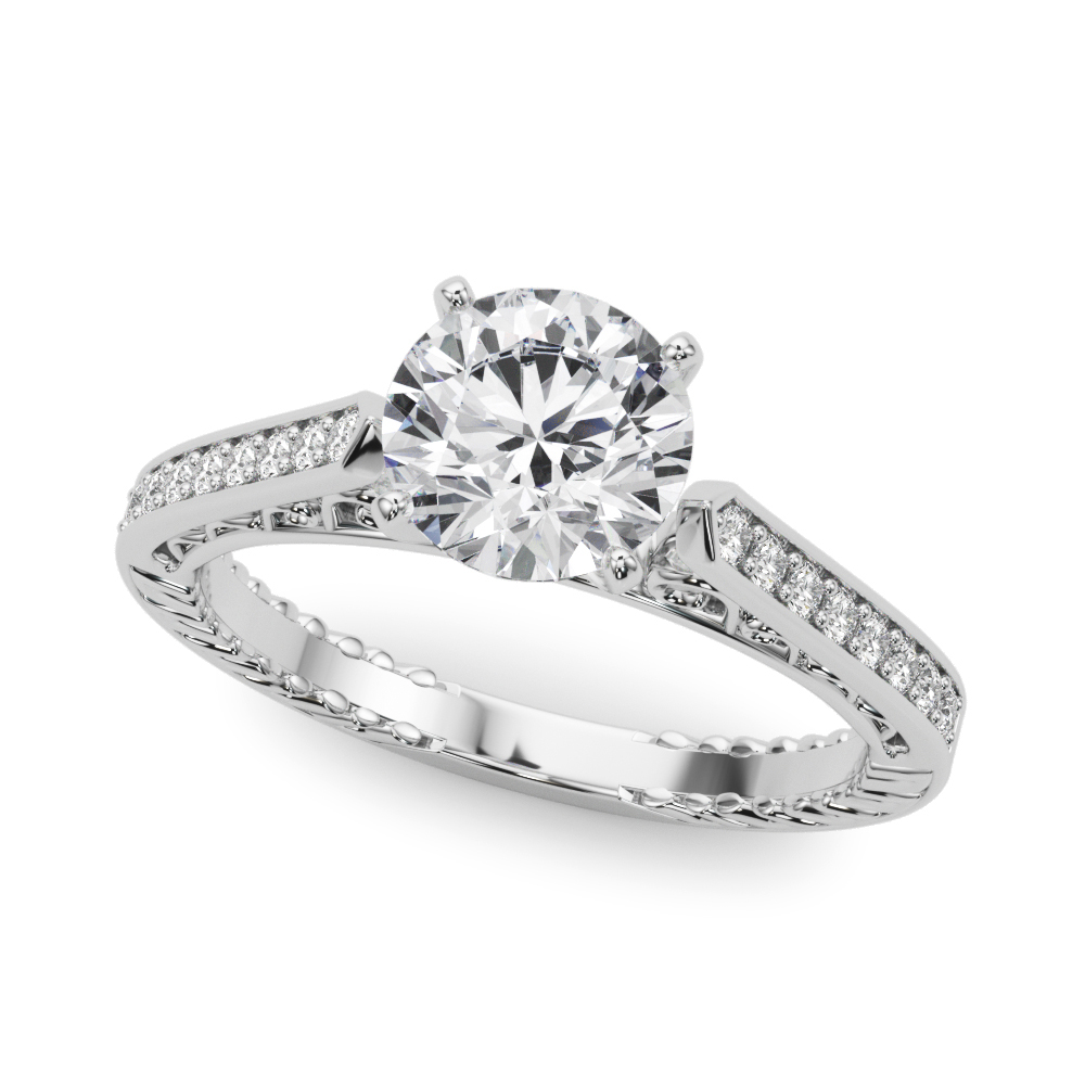Vintage Inspired Engagement Ring