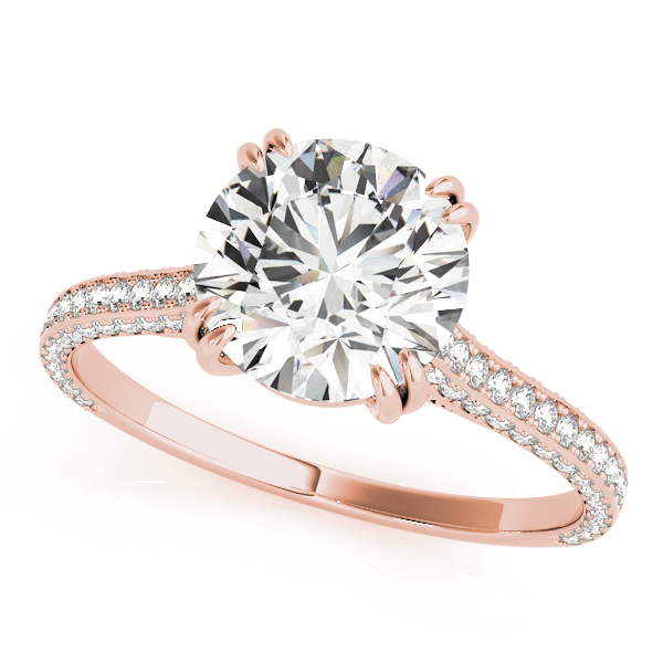 The Cassandra Cathedral Engagement Ring, front view