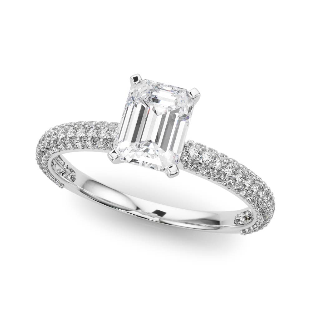 Pavé Enagement Ring