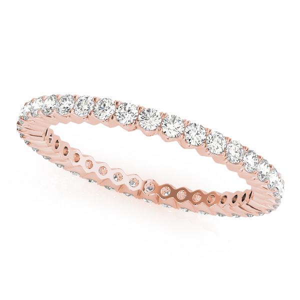 Eternity Prong Set Wedding Band