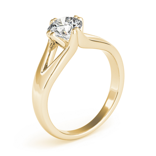 The Liliana Solitaire Engagement Ring, upright view