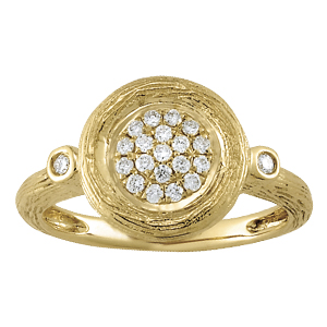 Cluster Fashion Color Ring