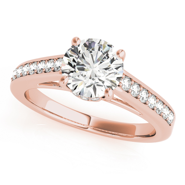 ENGAGEMENT RINGS SINGLE ROW PRONG