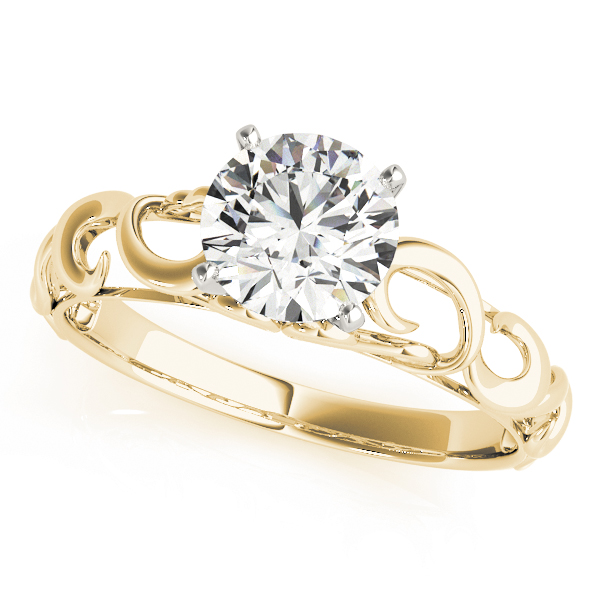 Filigree Engagement Ring