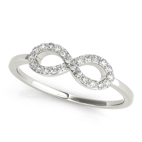 Infinity Twisted Wedding Ring