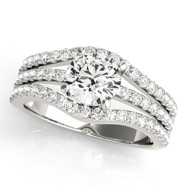 3 ROW ENGAGEMENT RING