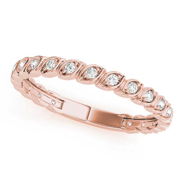 Prong Set Wedding Band