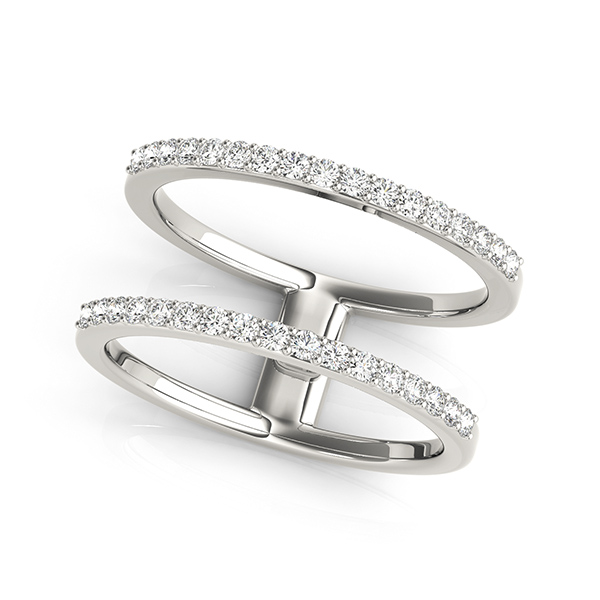 Wraps & Inserts Open Concept Wedding Ring