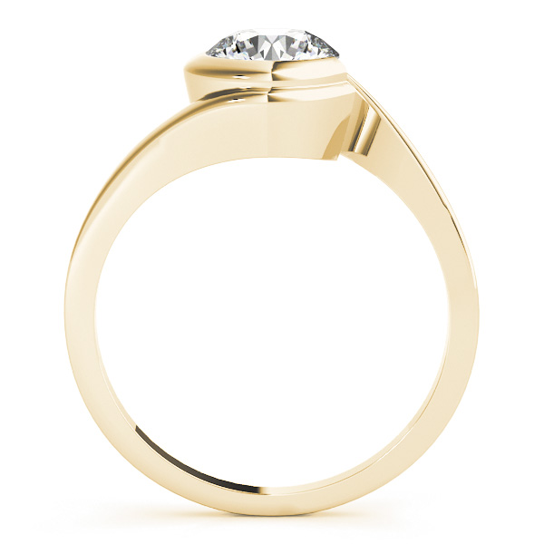 The Irene Solitaire Engagement Ring, side view