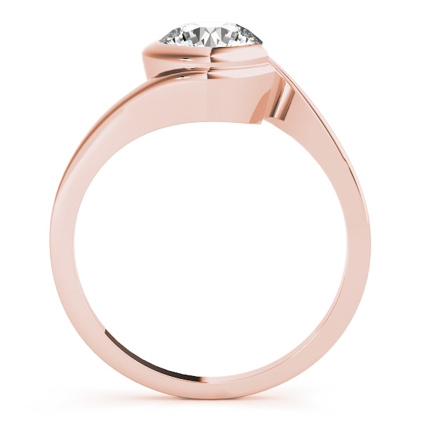 The Irene Solitaire Engagement Ring, side view