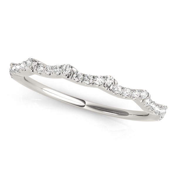 Wavy Wedding Band