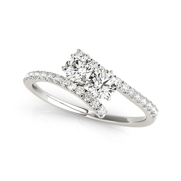 2-Stone French-Cut Fashion Ring