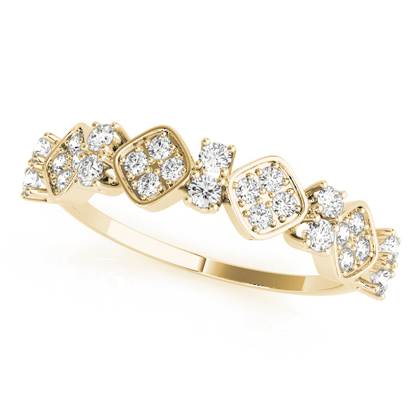 Prong Set Stackable Wedding Bands
