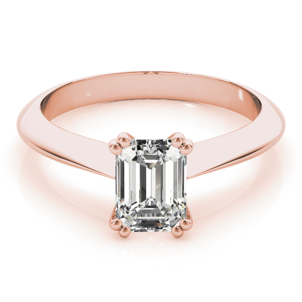 The Isabella Solitaire Engagement Ring, set view