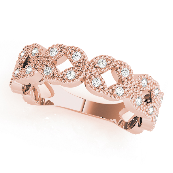 Vintage Milgrain Stackable Ring