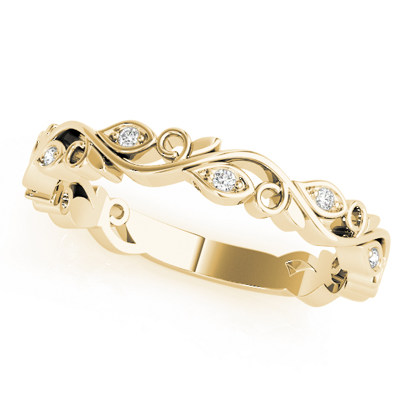 Nature Inspired Floral Stackable Fashion Band