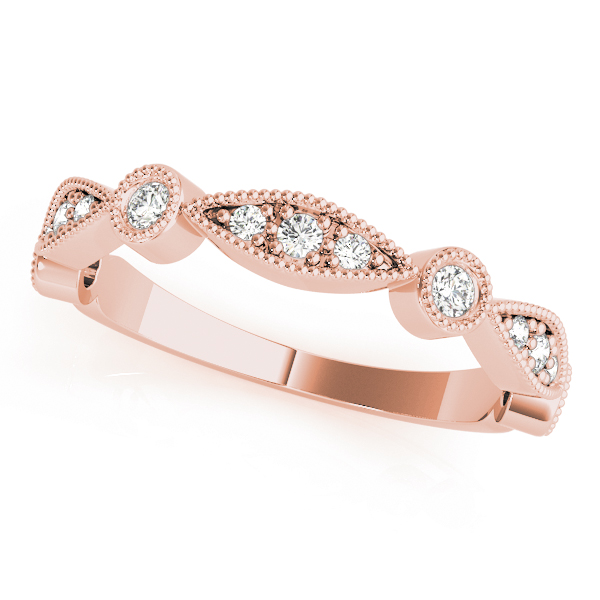 Stackable Milgrain Band