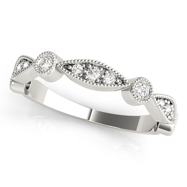 Stackable Milgrain Band