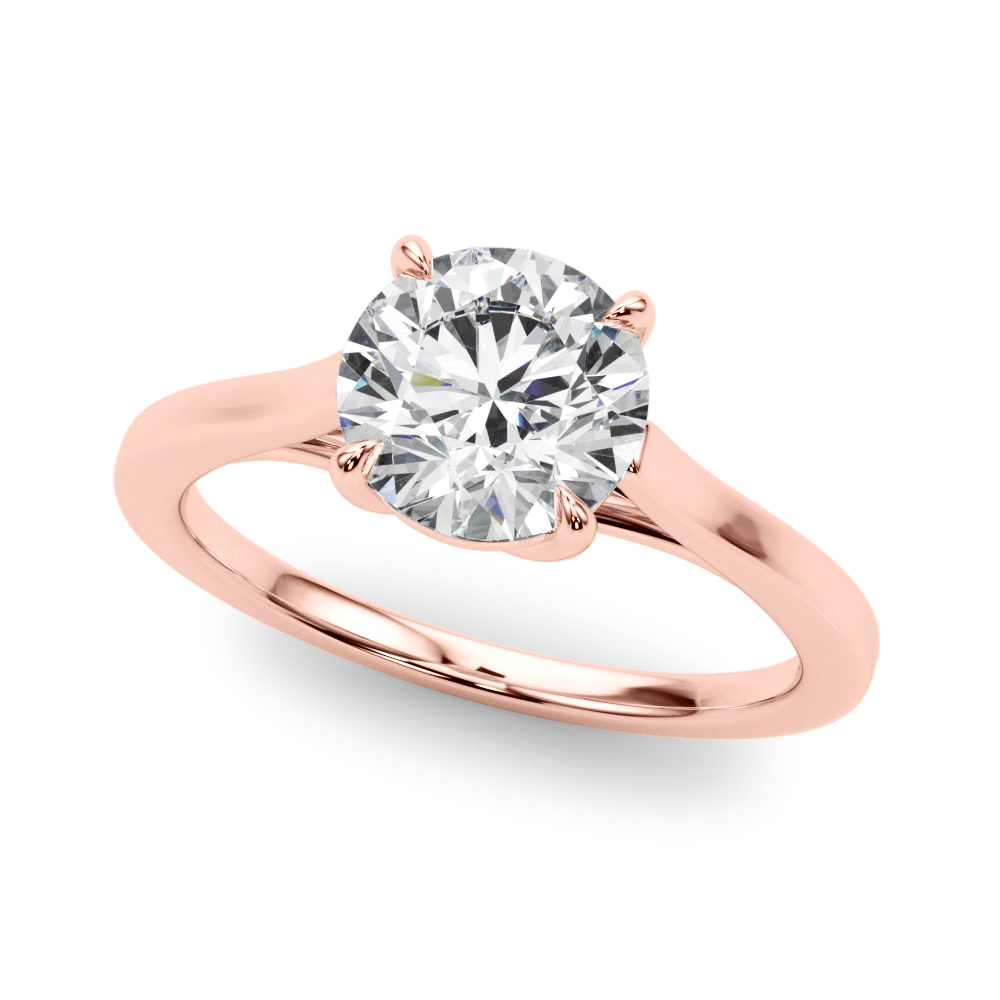 The Felicity Solitaire Engagement Ring, front view