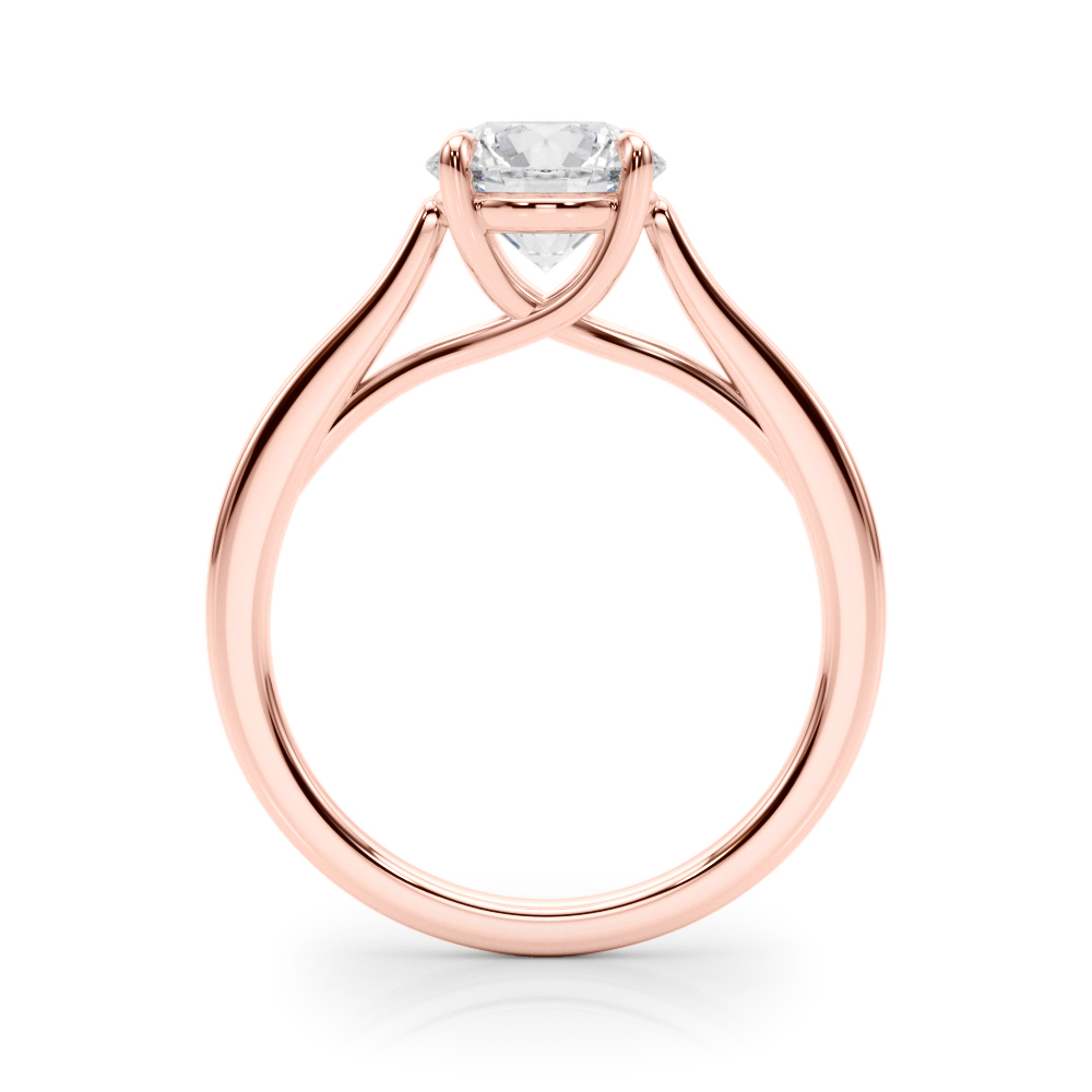 The Felicity Solitaire Engagement Ring, side view