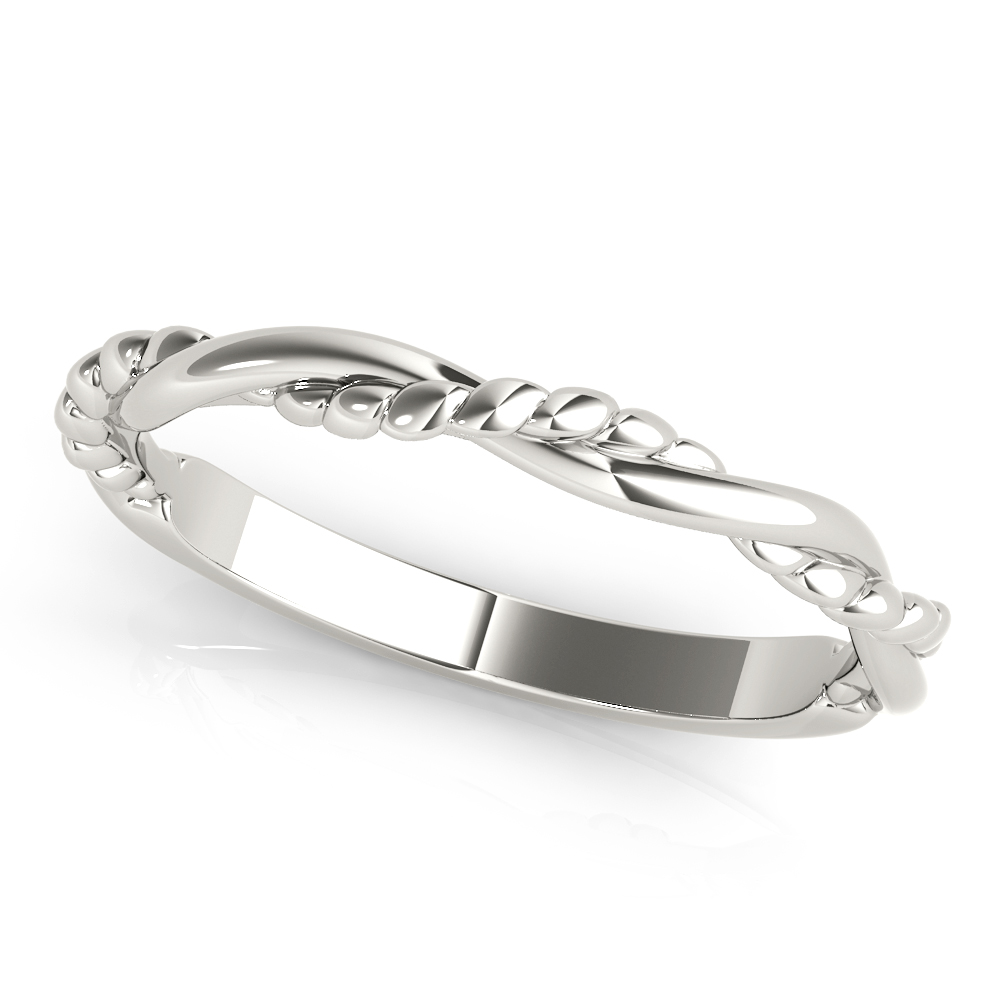 Twisted Filigree Gold Band