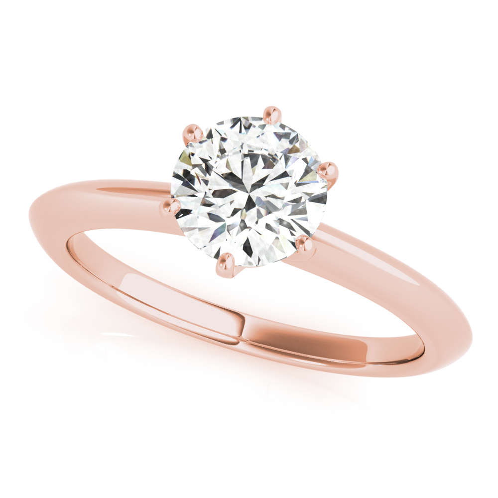 The Imogen Solitaire Engagement Ring, front view
