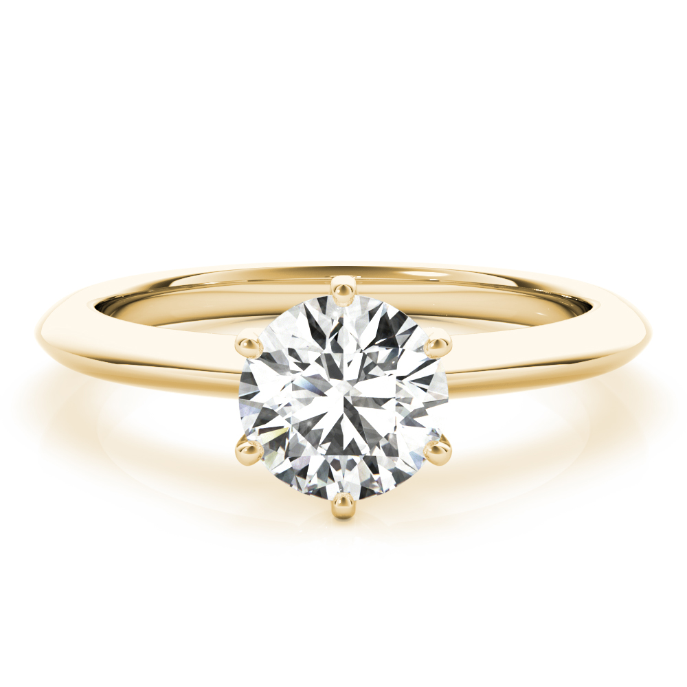 The Imogen Solitaire Engagement Ring, set view
