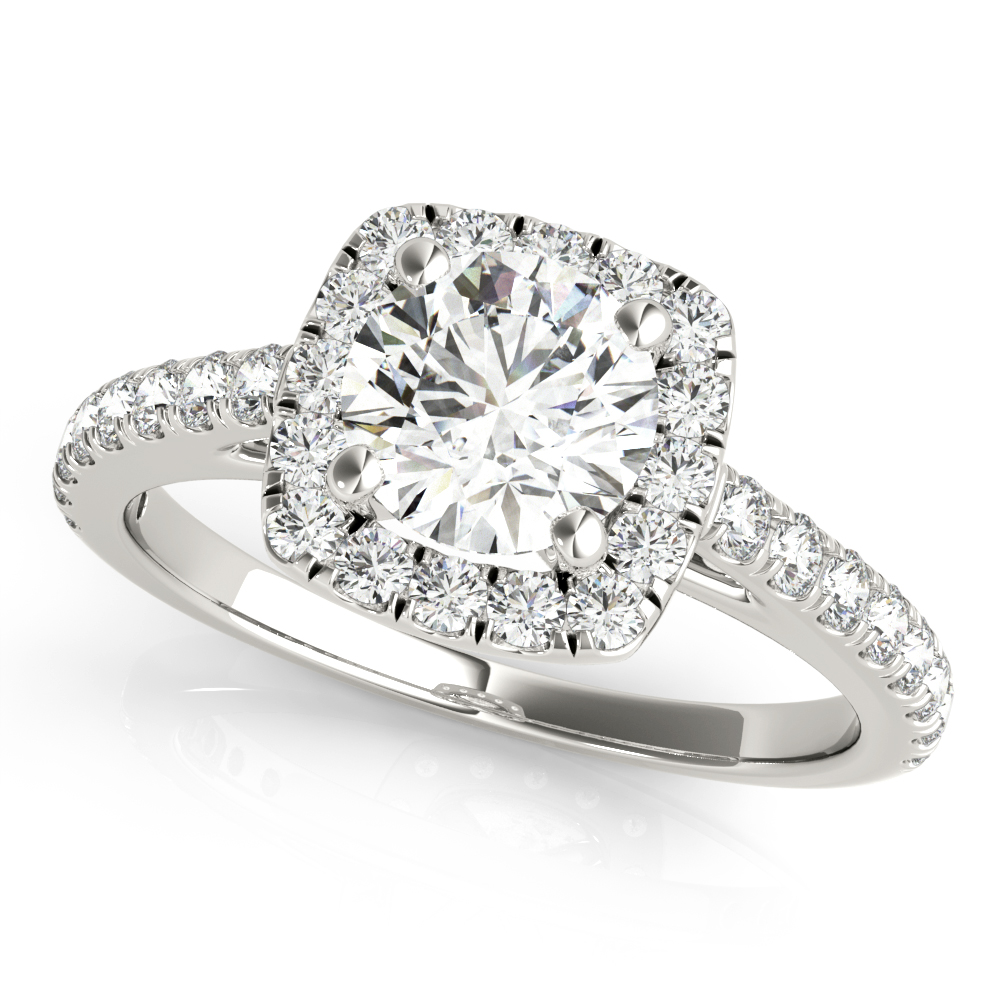 CUSHION HALO ROUND CENTER