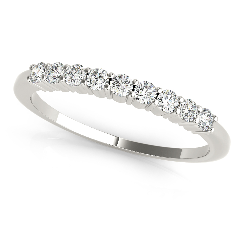 Shared Prong Wedding Bands