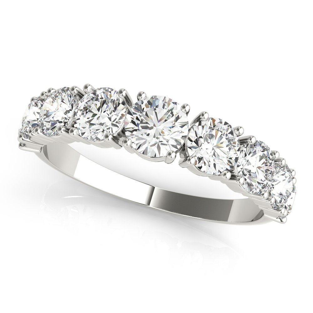 Single Prong Stackable Wedding Band