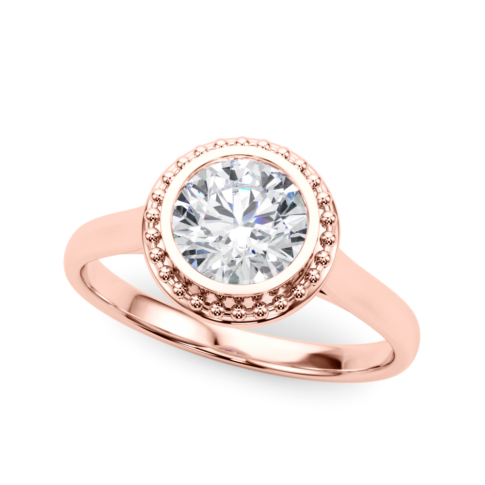 The Anastasia Solitaire Engagement Ring, front view