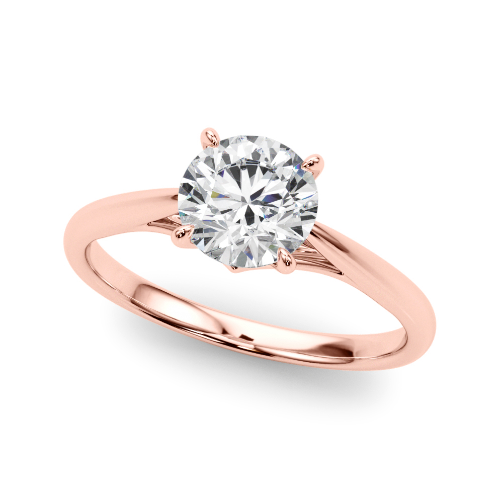 The Savannah Solitaire Engagement Ring, front view