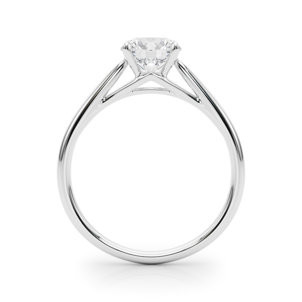 The Savannah Solitaire Engagement Ring, side view