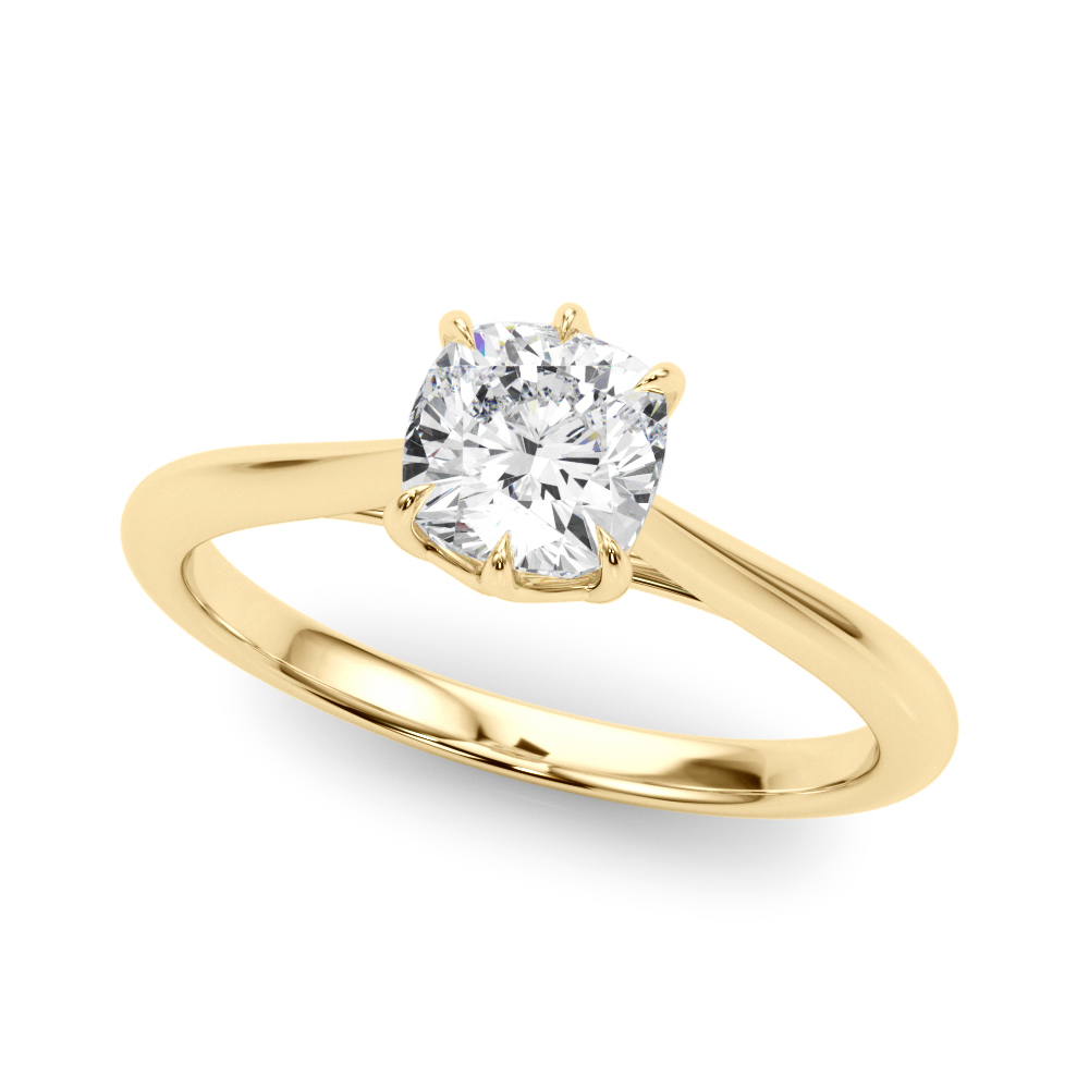 The Ingrid Solitaire Engagement Ring, front view