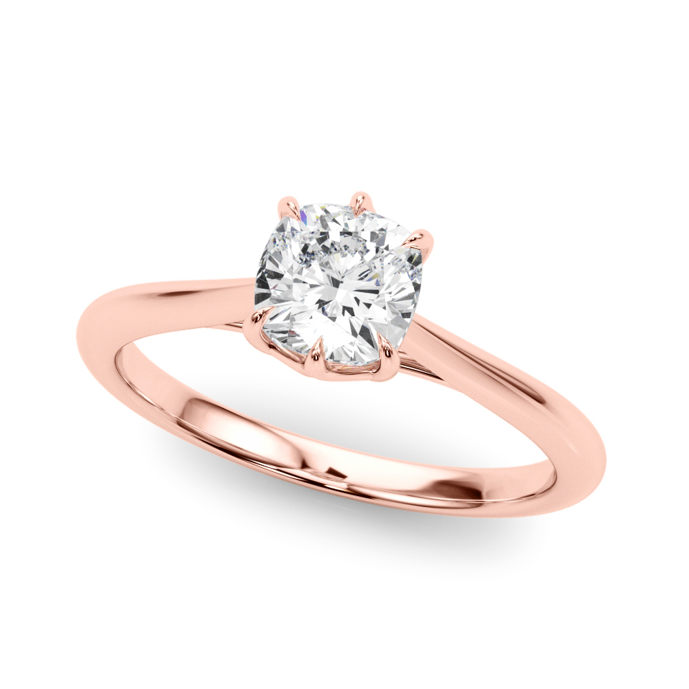 The Ingrid Solitaire Engagement Ring, front view