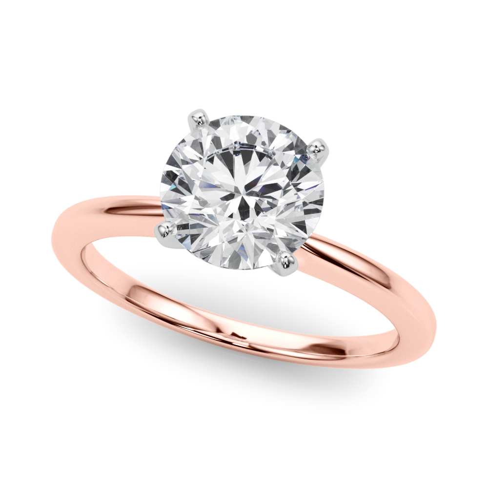 Classic Peg Head Engagement Ring