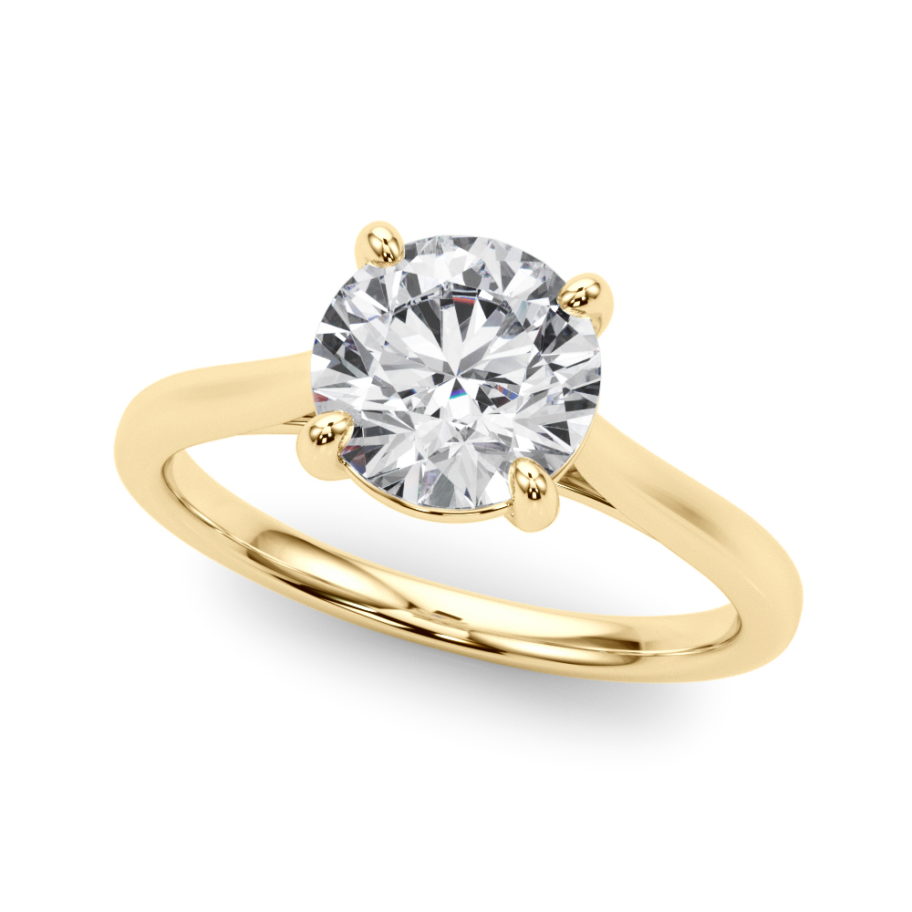 The Josephine Solitaire Engagement Ring, front view