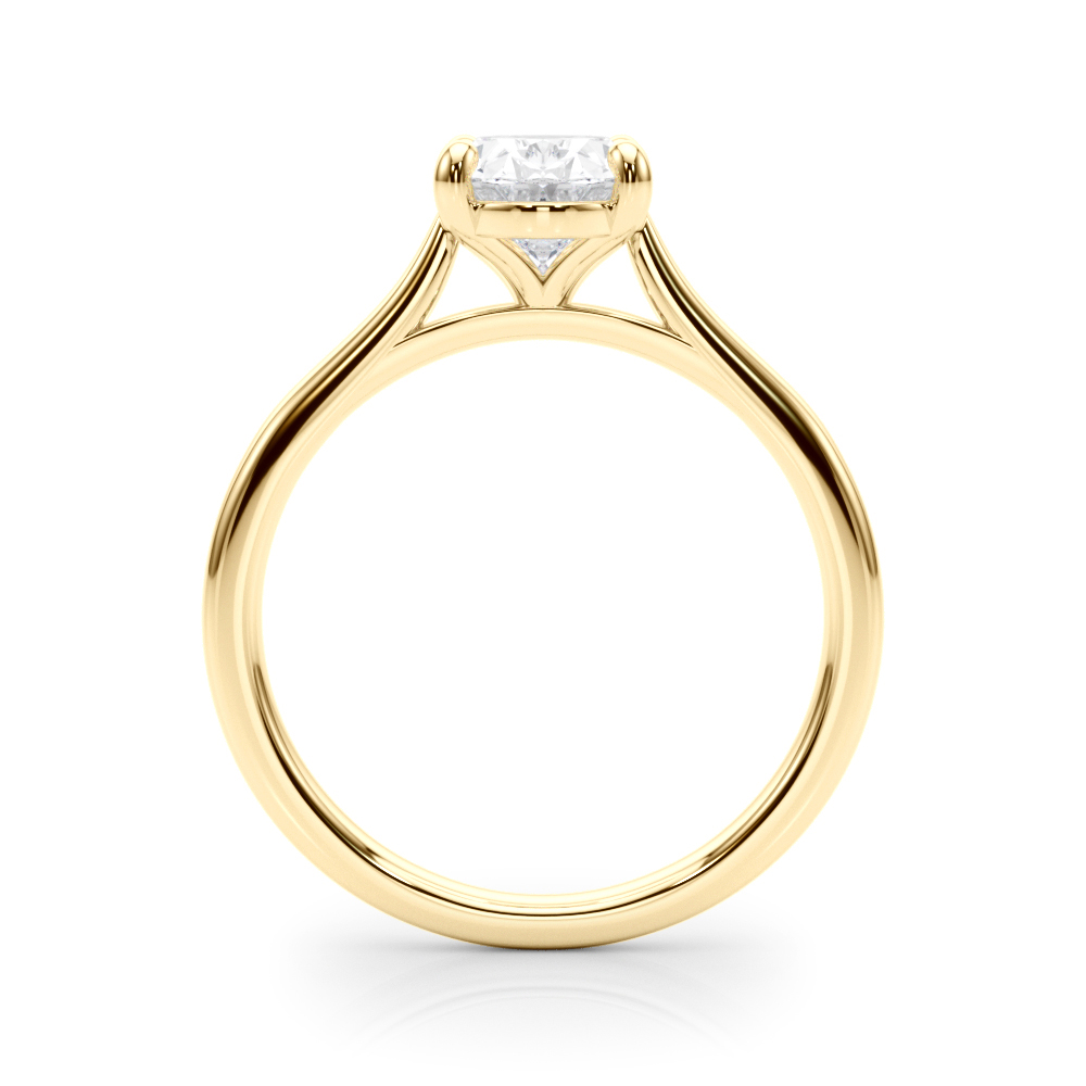 The Sienna Solitaire Engagement Ring, side view
