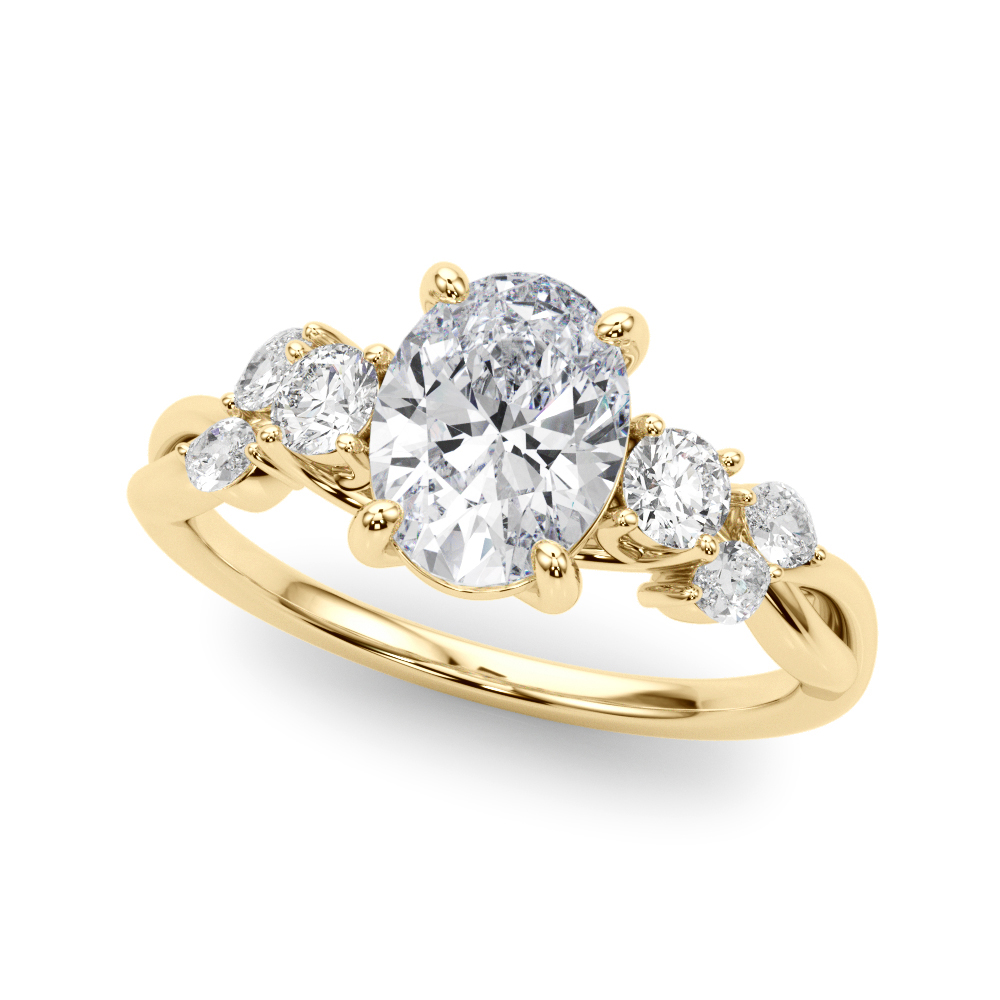 The Sarah Engagement Ring, front view