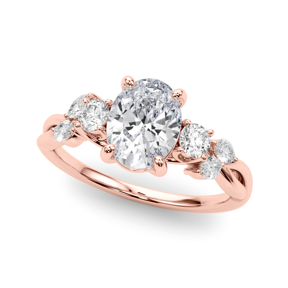 The Sarah Engagement Ring, front view