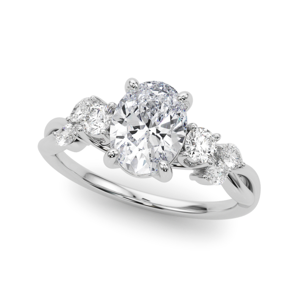 The Sarah Engagement Ring, front view