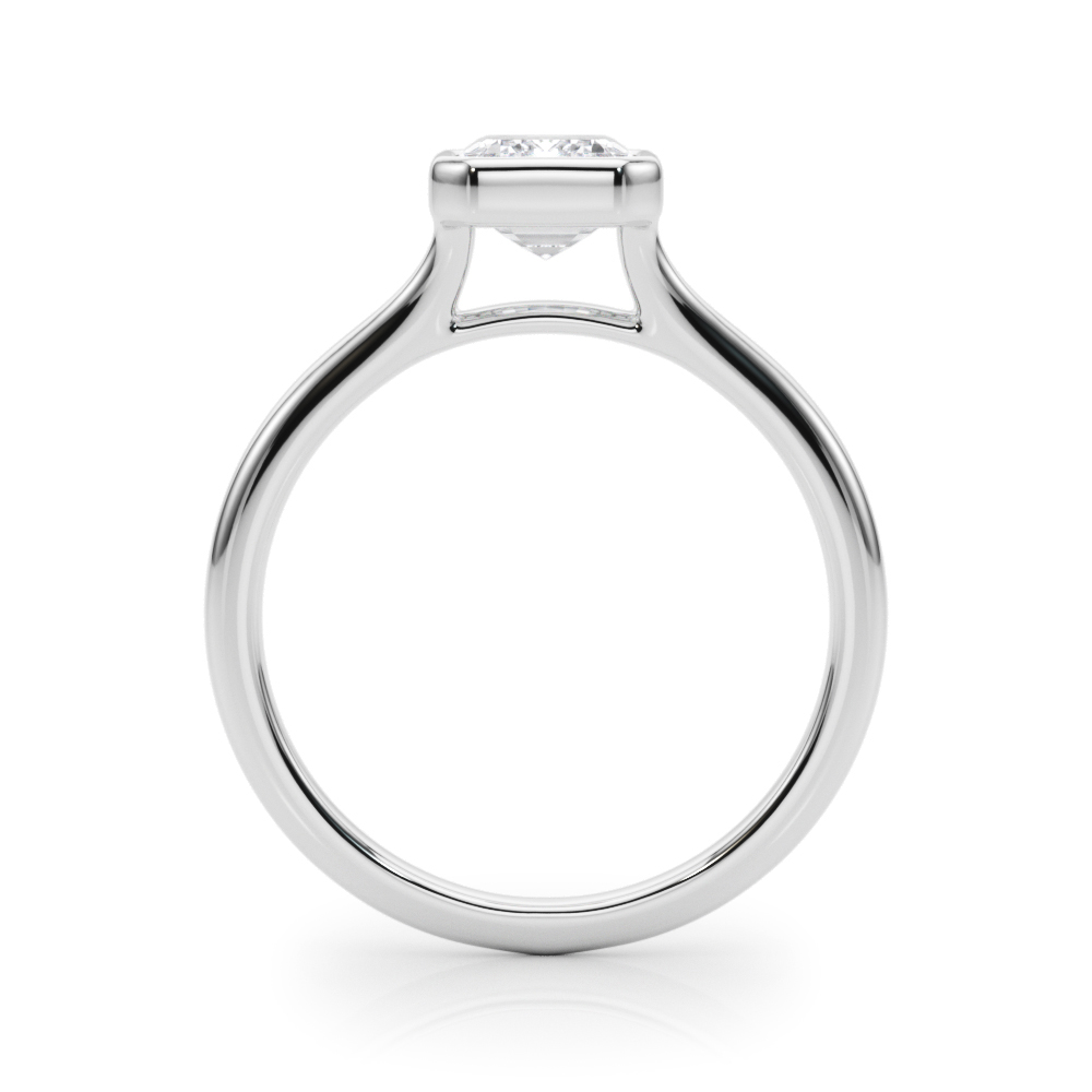 The Eloise Solitaire Engagement Ring, side view