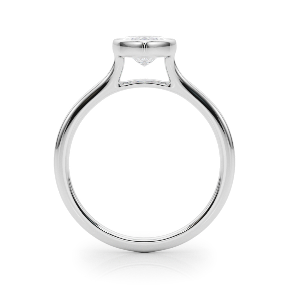 The Rosalind Solitaire Engagement Ring, side view